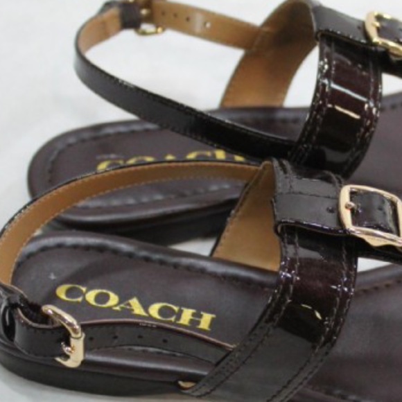 Coach Sandals 6.5B - Picture 9 of 12